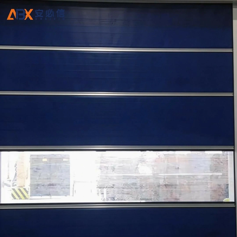 白银PVC快速门