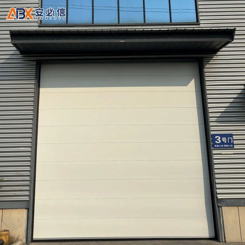 白银分段式滑升门